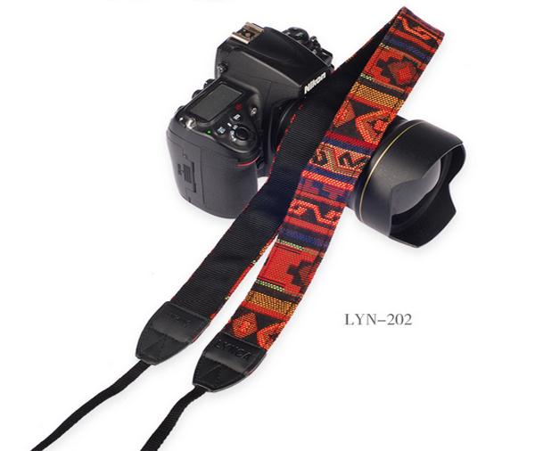 NV-CSLYN202 Ethnic Polyester Camera Neck Strap
