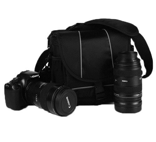 NV-CBD2 Black Polyester Camera Shoulder Bag