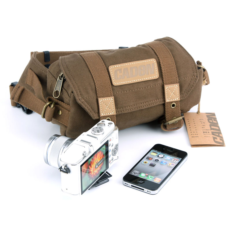 NV-F0 High Quality Waterproof Canvas Camera Bag
